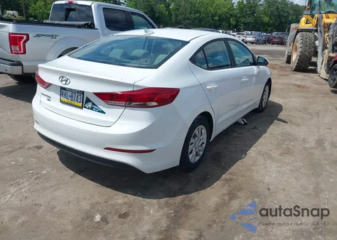 2017 Hyundai Elantra Se from USA, damaged, VIN 5NPD74LF5HH143271
